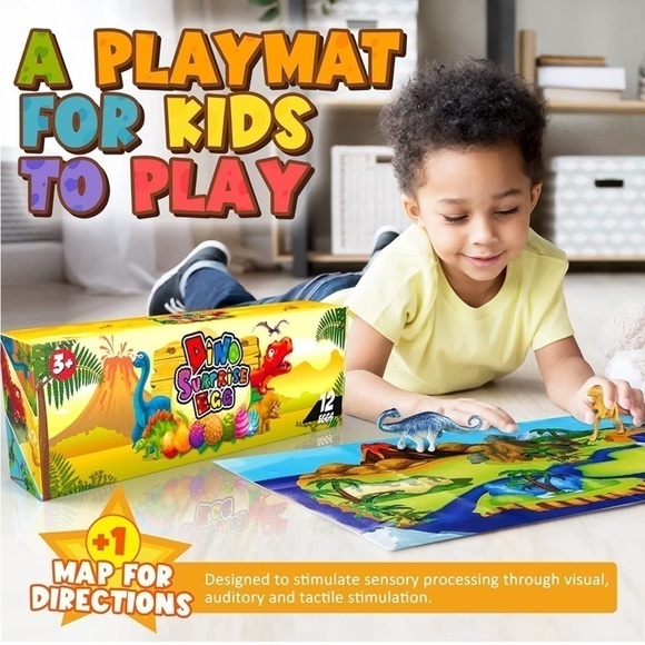 Brand New Dinosaur Surprise Toy Inside Eggs Science Stem Activities Easter Gift - Picture 4 of 14